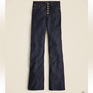 nwot J. Crew Dark Denim Flare Jeans